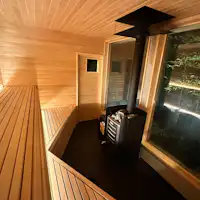 ซาวน่าหม้อต้มไม้ Harvia