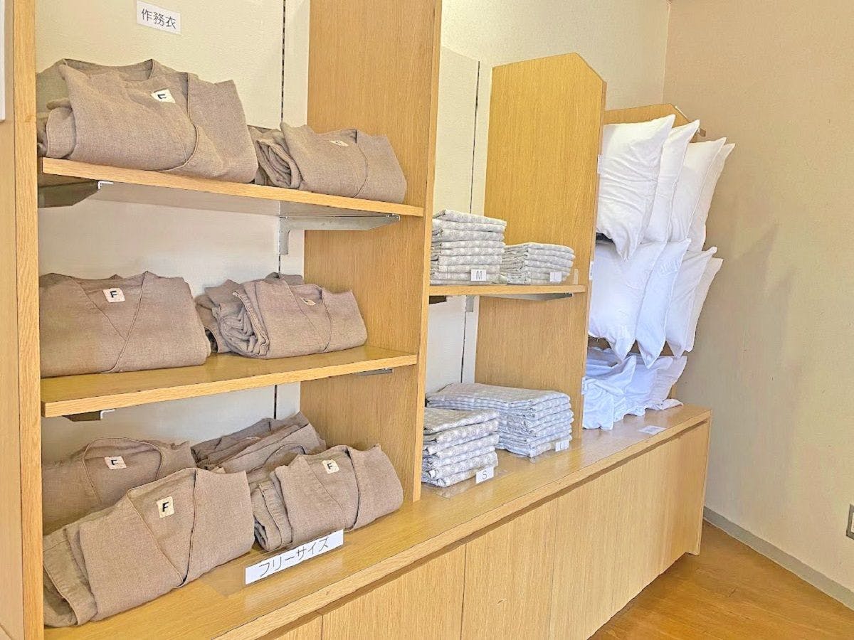 กรุณาหยิบซามุเอะและยูกาตะจากที่นี่