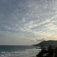 ทะเลและพระอาทิตย์ตกใกล้ที่พัก