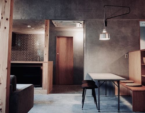 寝室からキッチン