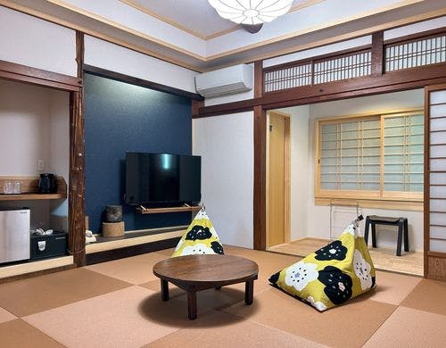 山側の静かな空間でお過ごしください。