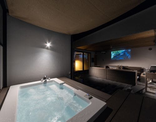 sky garageアウトドアリビング