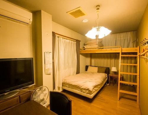 まちやど平面図。水回りは共用です