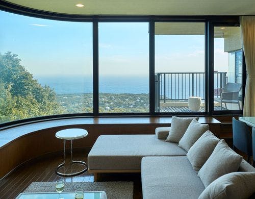 リビングルームからの景色