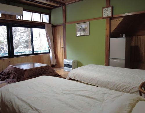 1階 温泉岩風呂付客室「星尾川」温泉岩風呂