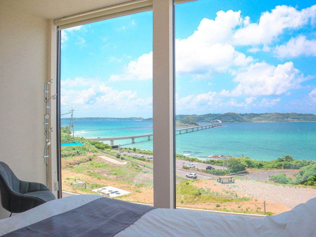 写真：Ｖｉｌｌａ　Ｍｉｋｕｒｉ　角島～角島大橋が一望できるＶＩＬＬＡ