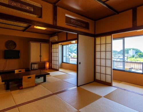 二間続きの和室