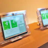 Check-in melalui tablet khusus