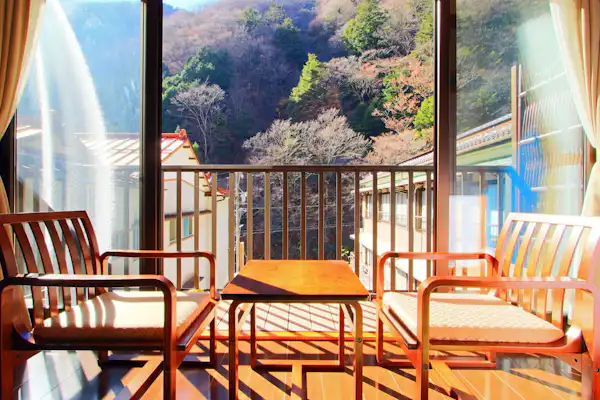 Kamar gaya Jepang 10 tatami ◆ 'Ruangan Ai' dengan beranda luas