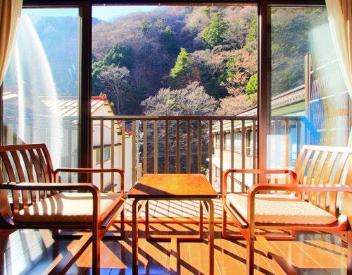 10畳和室◆『藍の間』広縁