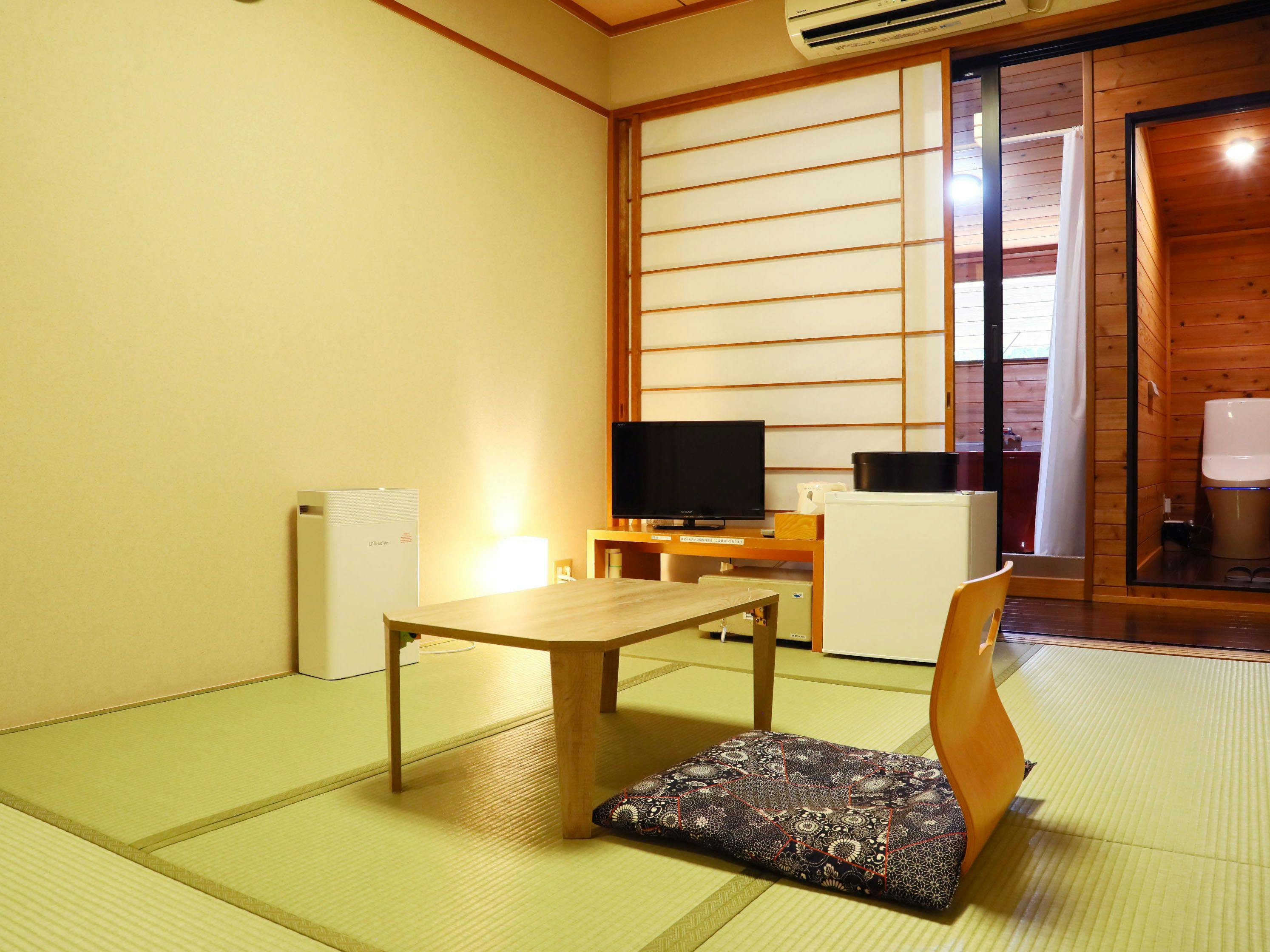 6 Tatami dengan Kamar Mandi◆ Cocok untuk Perjalanan Sendiri atau Perjalanan Bisnis