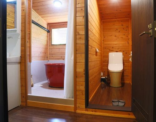 6畳お風呂付◆木の温もりバス＆トイレ