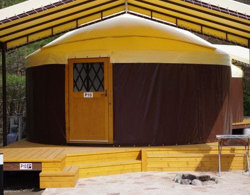 Pao・焚火base3 デッキ