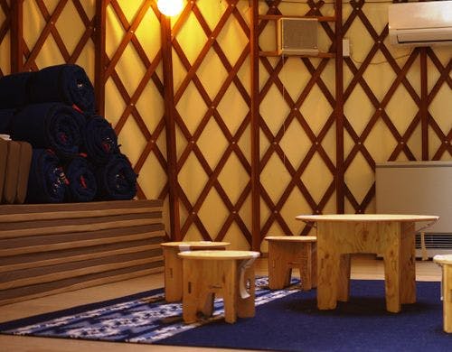 Pao焚火Base2　室内