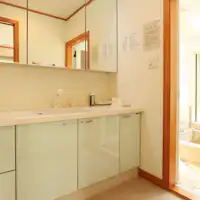 1F อ่างล้างหน้าคู่◆การออกแบบที่สะอาดตา