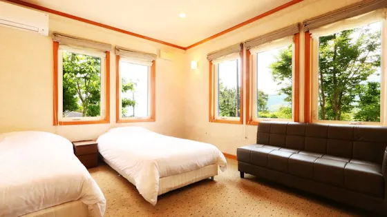 1F Twin◆ห้องพักขนาดประมาณ 8 เสื่อทาทามิ.