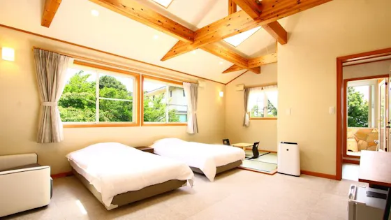 2F Twin◆ห้องพักเตียงคู่แบบญี่ปุ่นและตะวันตก