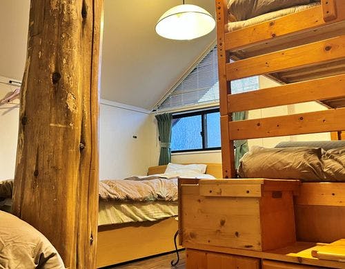 ２ベッド＋２段ベッド+ロフトのお部屋