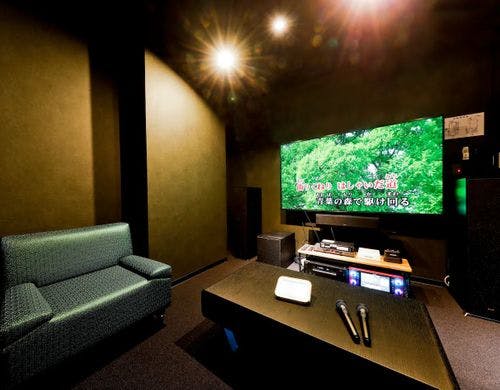 カラオケ・シアター・テレビの鑑賞が出来る
