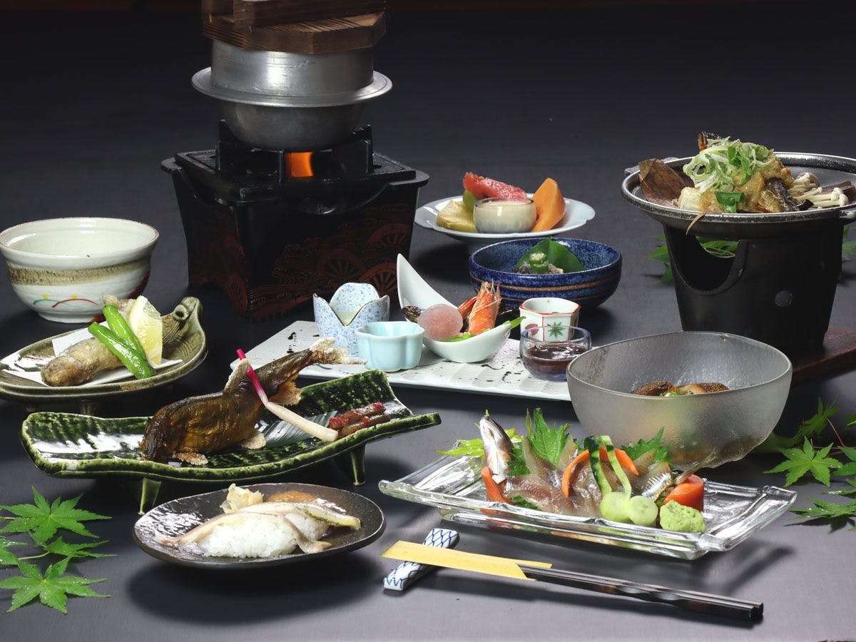 【清流鮎會席】新鮮香魚滿載的會席料理