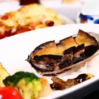 鮑魚牛排