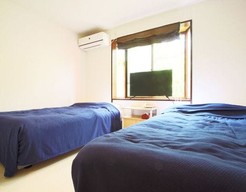 ツイン■お部屋によって異なるシーツカラー