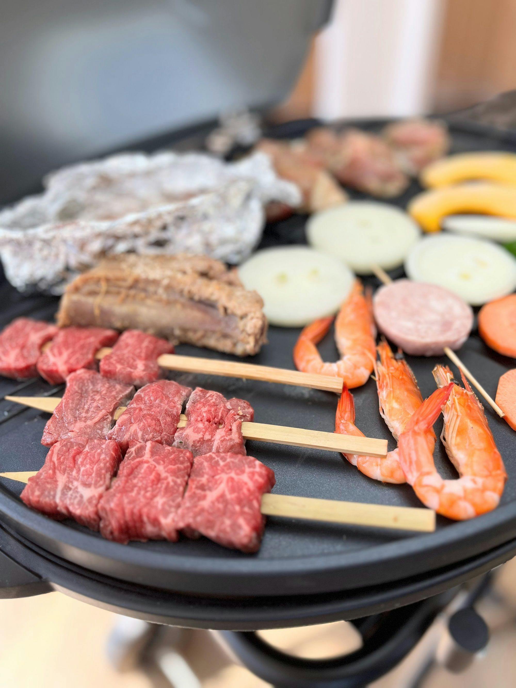 วัตถุดิบ BBQ ตัวเลือก