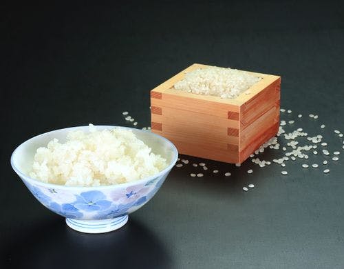 【地元産のコシヒカリ】