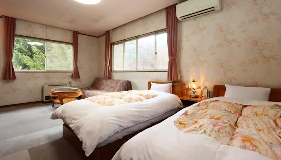 นี่คือห้องพักแบบเตียงคู่