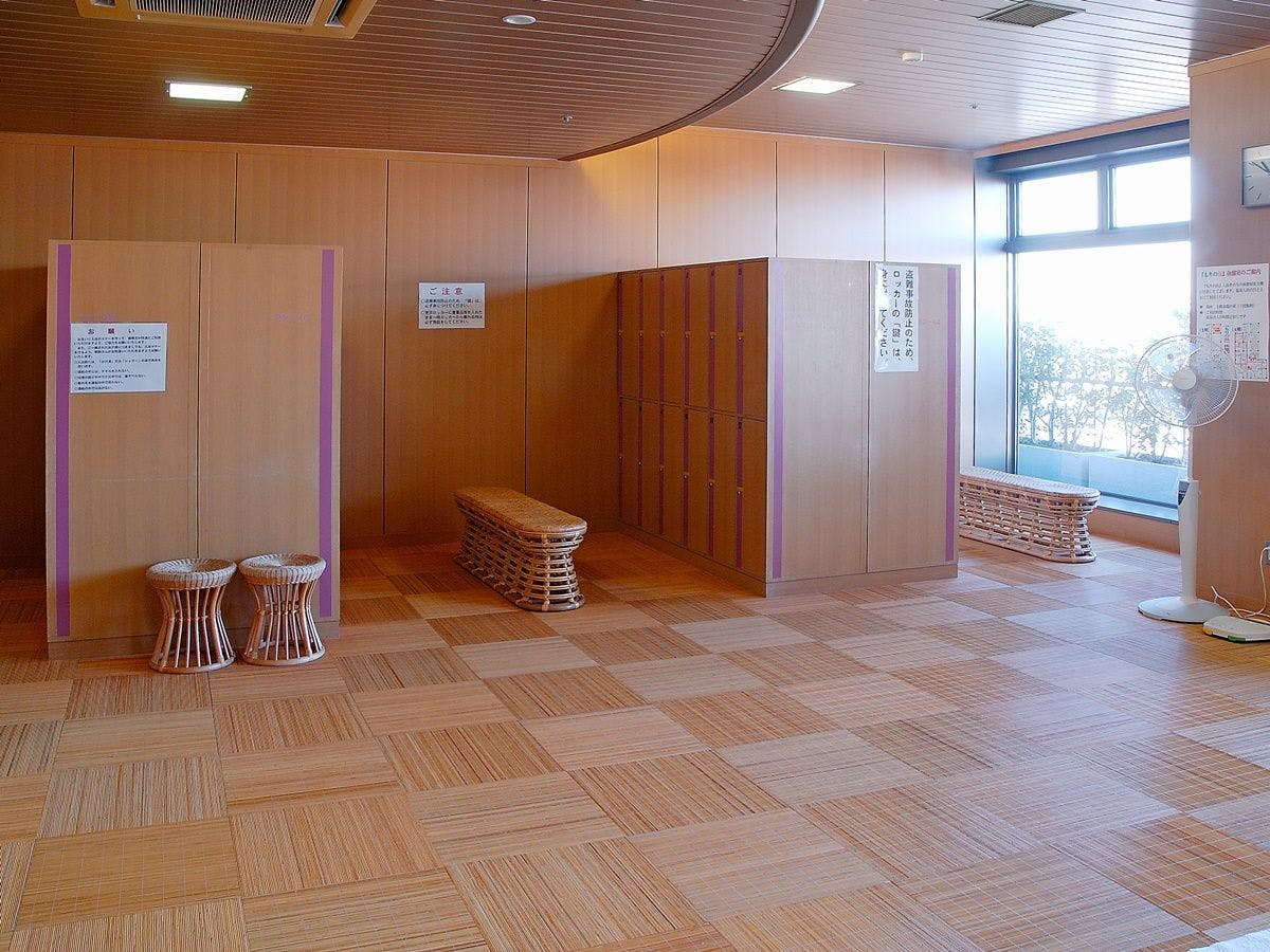 Mori no Yu - ห้องเปลี่ยนเสื้อผ้า