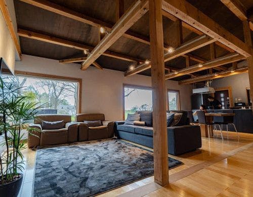 リビング、キッズルーム