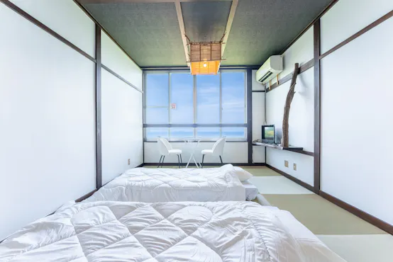 วิวทะเลสวยงาม・ห้องพักสำหรับ 1 ถึง 3 ท่าน