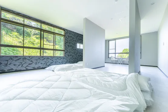 ห้องพักสำหรับครอบครัวพร้อมวิวทะเลที่สวยงาม