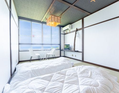 絶景オーシャンビュー・1から3名部屋