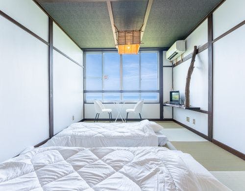 絶景オーシャンビュー・1から3名部屋