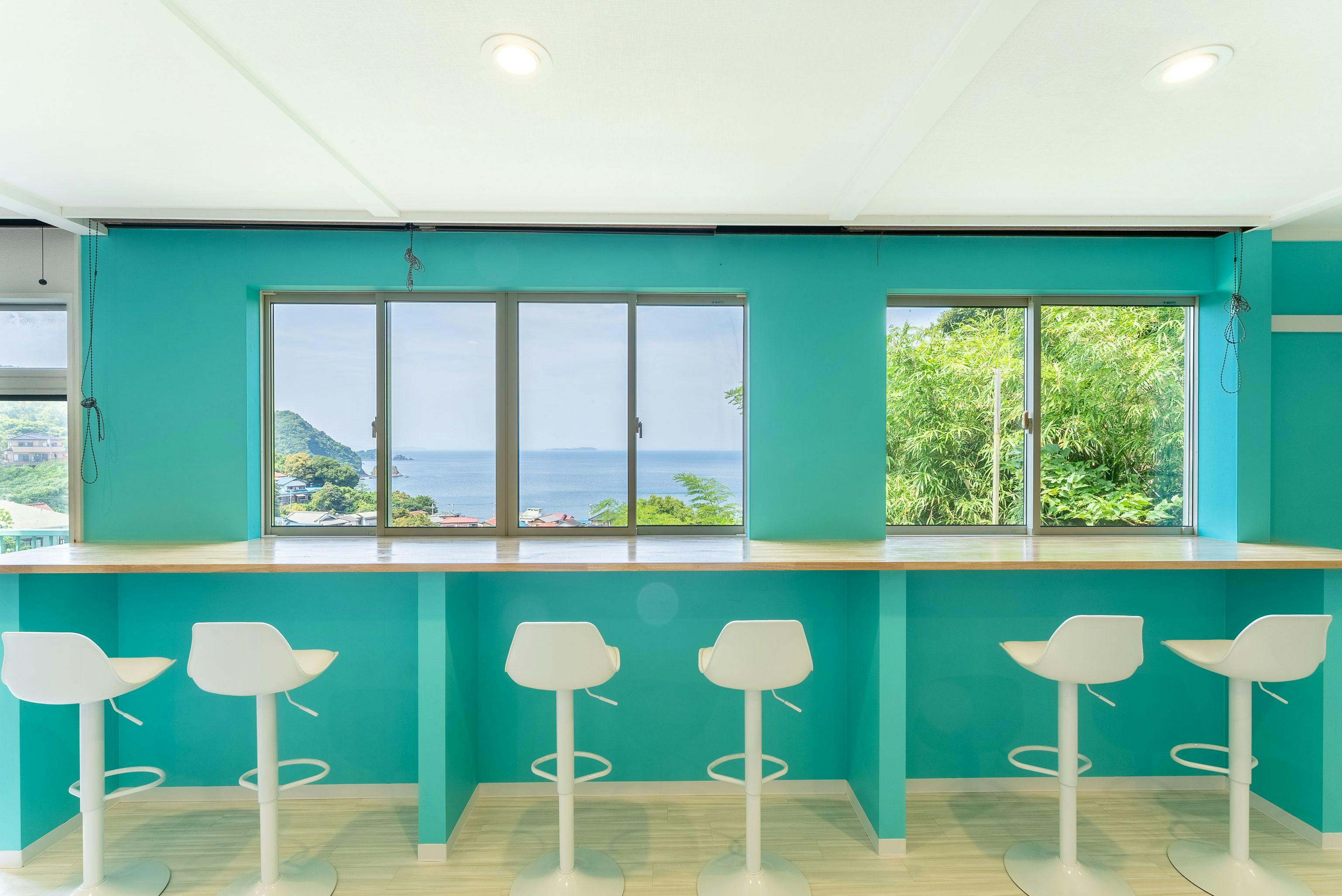 ร้านอาหารวิวทะเลที่สวยงาม