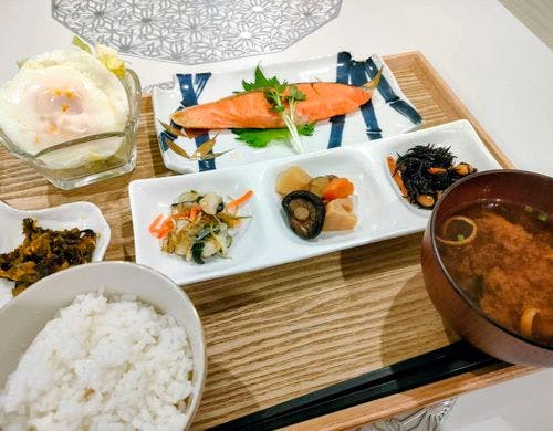 Villa特製手作り朝食をどうぞ！