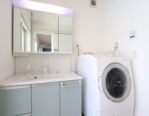 脱衣所◆洗濯機があります