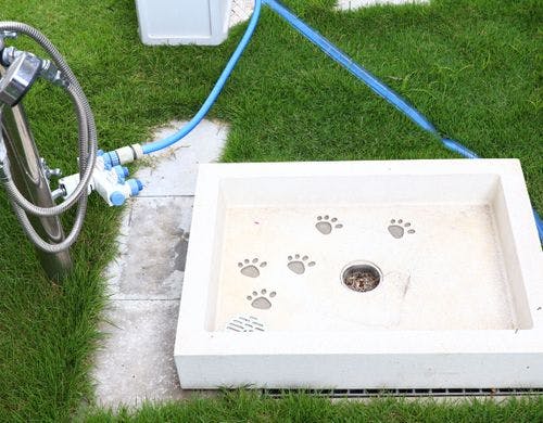 屋外◆足洗い場が2か所完備してあります