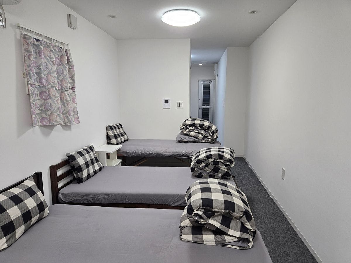 ・【ห้องนอน】ตั้งอยู่ในอาคารที่สร้างใหม่