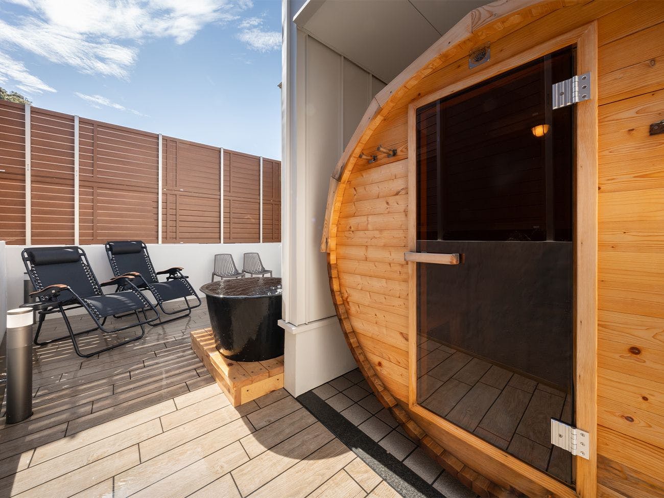 Barrel Sauna