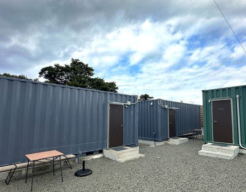 種子島グランピングリゾート　コンテナ外観