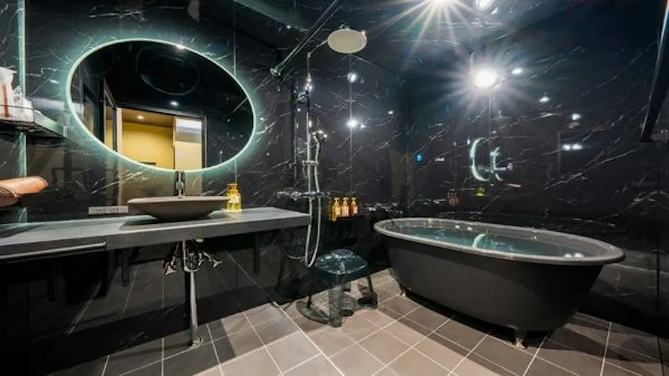 All rooms feature natural Onsen flowing freely Matsue City Hotel Annex