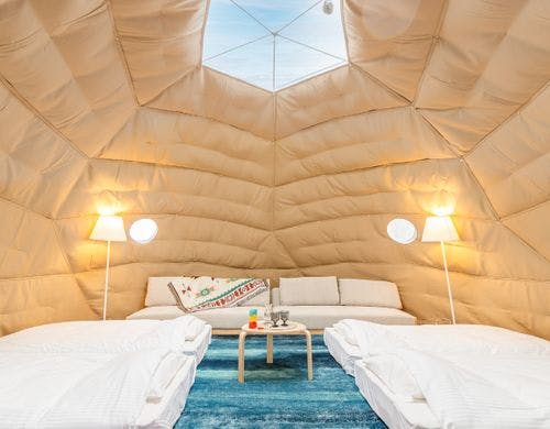 プレミアムドーム6m／Wi-Fi／携帯充電可