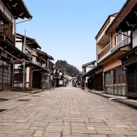 토야마 야츠오 일본의 길 100선 스와마치 본도리