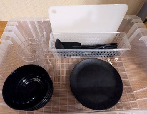 コップ・皿・器・箸・包丁・まな板