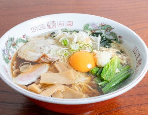 当館自慢のラーメン