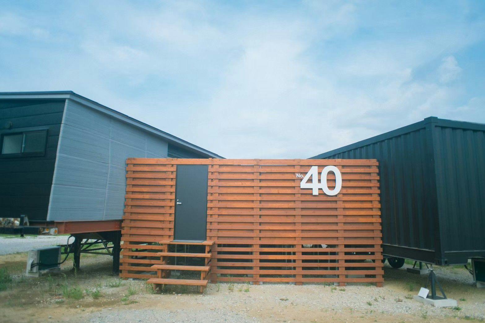 Bahagian luar bangunan pencetak 3D