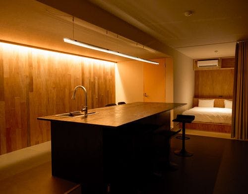 最大1棟6名のGlambase客室