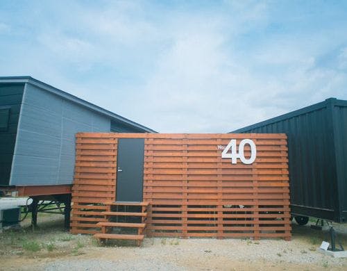 3Dプリンター棟の外観